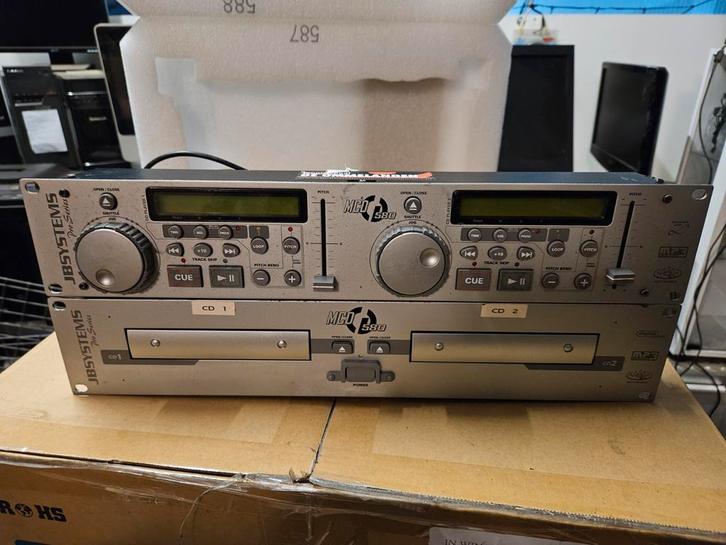 Jbsystems pro series mcd 580 cd speler mixer, Muziek en Instrumenten, Dj-sets en Draaitafels, Gebruikt, Overige merken, Ophalen of Verzenden