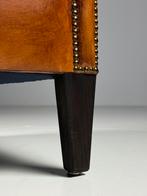 Clubchair Schapenleer klassiek leder, Ophalen