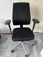 Interstuhl ergonomische bureaustoel zwart, Ergonomisch, Ophalen of Verzenden, Bureaustoel, Zo goed als nieuw