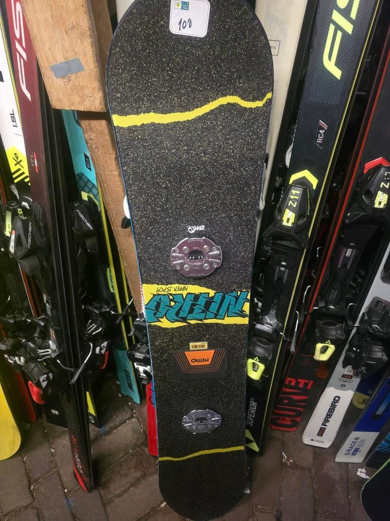 137cm SNOWBOARD NITRO RIPPER, Board, Ophalen of Verzenden, Zo goed als nieuw
