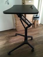 Laptoptafel: hoogte verstelbaar en verplaatsbaar, Computers en Software, Ophalen, Gebruikt, In hoogte verstelbaar