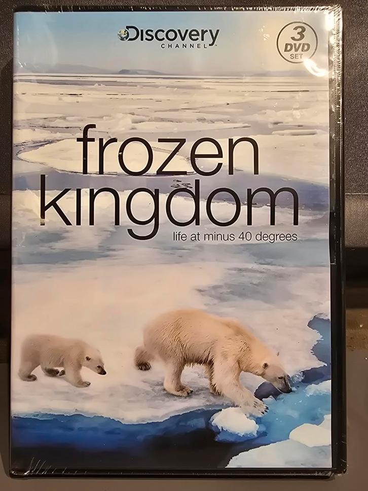 Frozen Kingdom - Discovery Channel - 3 DVD Box - Nieuw, Cd's en Dvd's, Dvd's | Documentaire en Educatief, Nieuw in verpakking