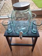 Watertap met 4 bijpassende glazen, Huis en Inrichting, Keuken | Keukenbenodigdheden, Ophalen, Nieuw