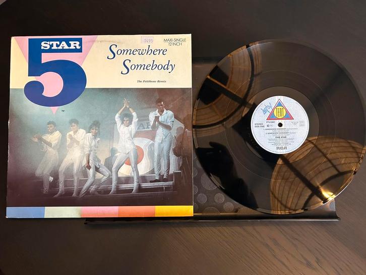 5 Star - Somewhere Somebody Pettibone Remix 12”, Cd's en Dvd's, Vinyl | Dance en House, Zo goed als nieuw, Disco, 12 inch, Ophalen of Verzenden