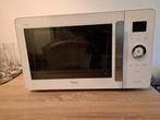 Whirlpool JQ277/WH combimagnetron, zgan, Ophalen, Combimagnetron, Crisp, Zo goed als nieuw