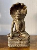 Boeddha onder een zevenkoppige Naga, Ophalen of Verzenden