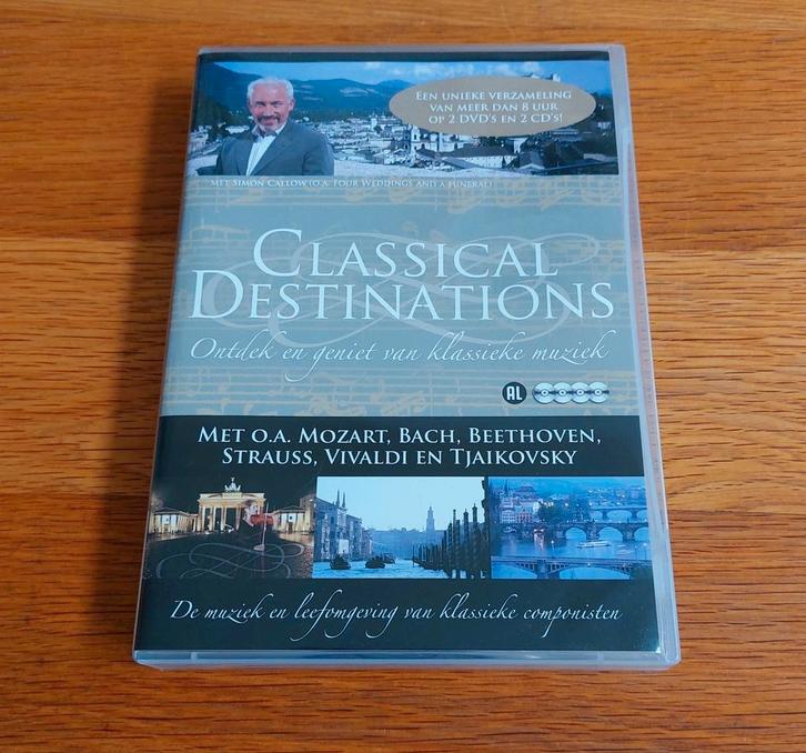 Classical destinations, Cd's en Dvd's, Dvd's | Tv en Series, Zo goed als nieuw, Alle leeftijden, Ophalen of Verzenden