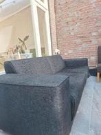 Bankstel Grijs/antraciet INHOUSE, Ophalen, Gebruikt, Driepersoons, 75 tot 100 cm