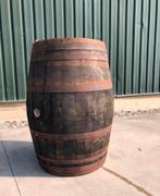 Fraaie whisky vaten decoratie regenton statafel, 150 liter of meer, Ophalen, Zo goed als nieuw, Hout