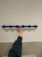 Blauwe Wandkapstok met 6 Haken, Zo goed als nieuw, Minder dan 100 cm, Metaal, Ophalen