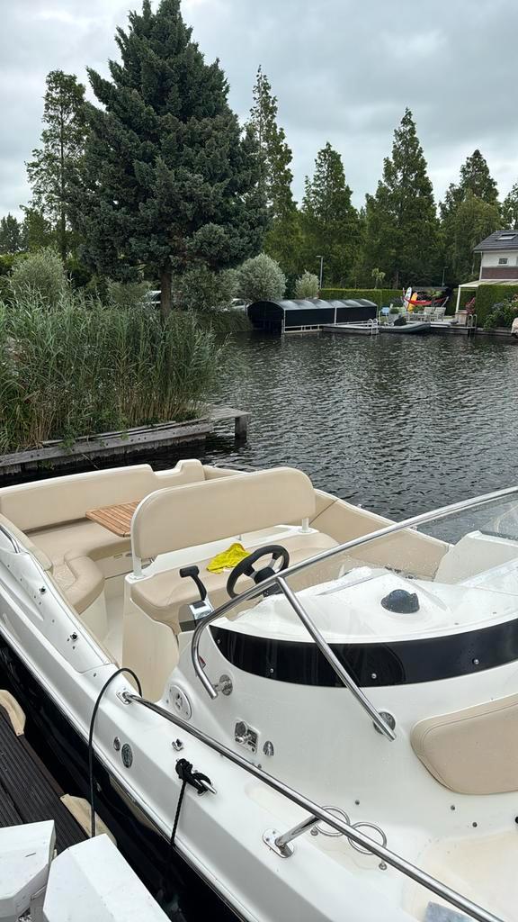 Mooie bayliner avanti 8 met 5.0 mpi mercruiser, Watersport en Boten, Motorboten en Motorjachten, Gebruikt, Polyester, 6 tot 9 meter