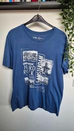 Hardrock Cafe Amsterdam heren shirt | maat XL, Blauw, Maat 56/58 (XL), Ophalen of Verzenden, Zo goed als nieuw
