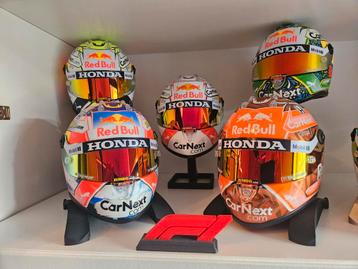 Set Max Verstappen Helmen + Nyck de Vries + Accessoires  beschikbaar voor biedingen