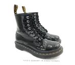 Dr Martens maat 37 Patent Lamper Croc Emboss Crocodile Print, Kleding | Dames, Schoenen, Zwart, Lage of Enkellaarzen, Ophalen of Verzenden