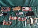11 stuks oudere PCIe videokaarten, Computers en Software, Vintage Computers, Ophalen of Verzenden