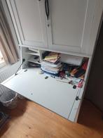 ikea bureau kast 89 x 197 x 46 / 34 cm, Ophalen, Gebruikt, 70 tot 120 cm