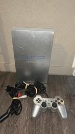 Playstation 2 phat zilver, Dutchgameshop, Phat, Ophalen of Verzenden, Zo goed als nieuw