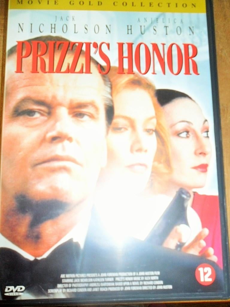 dvd Prizzi's honor, Alle leeftijden, Ophalen of Verzenden, Zo goed als nieuw, Maffia en Misdaad