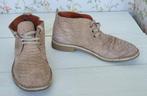 Poelman beige hoge veterschoenen mt. 40, Poelman, Beige, Lage of Enkellaarzen, Ophalen of Verzenden