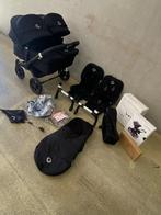 Bugaboo donkey 2-5 all black veel nieuwe onderdelen, Kinderen en Baby's, Verstelbare duwstang, Bugaboo, Ophalen of Verzenden, Zo goed als nieuw