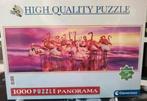 Clementoni puzzel 1000 stukjes flamingo's NIEUW, Ophalen of Verzenden, 500 t/m 1500 stukjes, Nieuw, Legpuzzel
