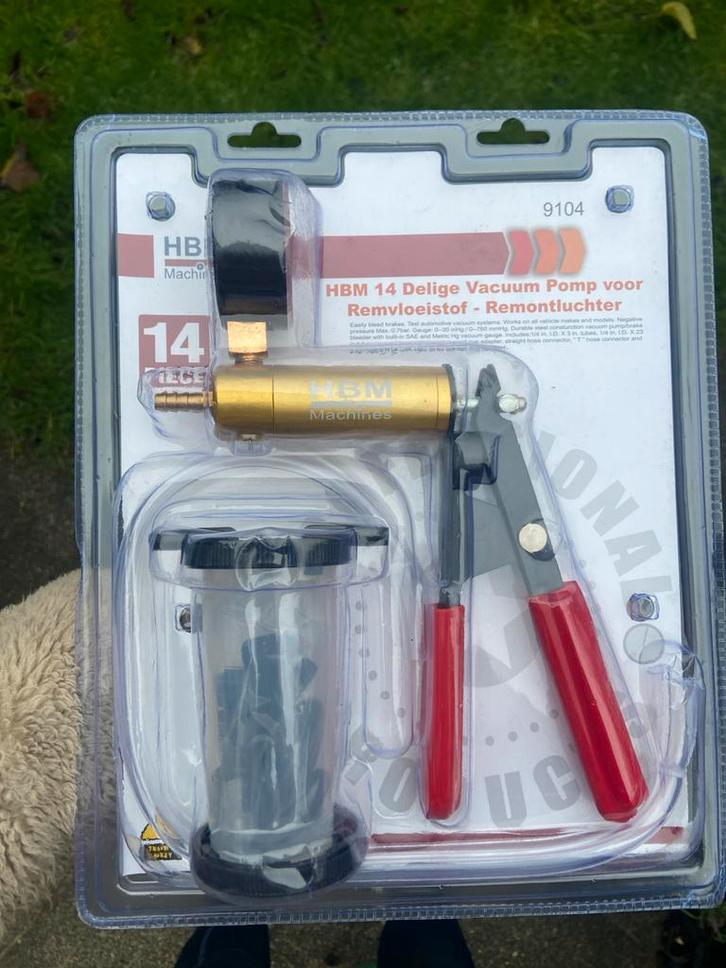 HBM 14 Vacuum Pomp - Remontluchter, Auto diversen, Autogereedschap, Nieuw, Ophalen