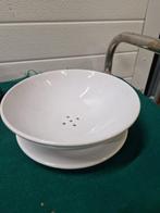 Lekschaal wit aardewerk, Antiek en Kunst, Ophalen of Verzenden