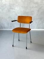 Gispen 1235 eetkamerstoelen 7x vintage stoelen prijs p/stuk, Metaal, Gebruikt, Overige kleuren, Vintage