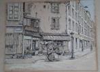 Orinele ingekleurde tekening ( reu galande paris), Ophalen of Verzenden
