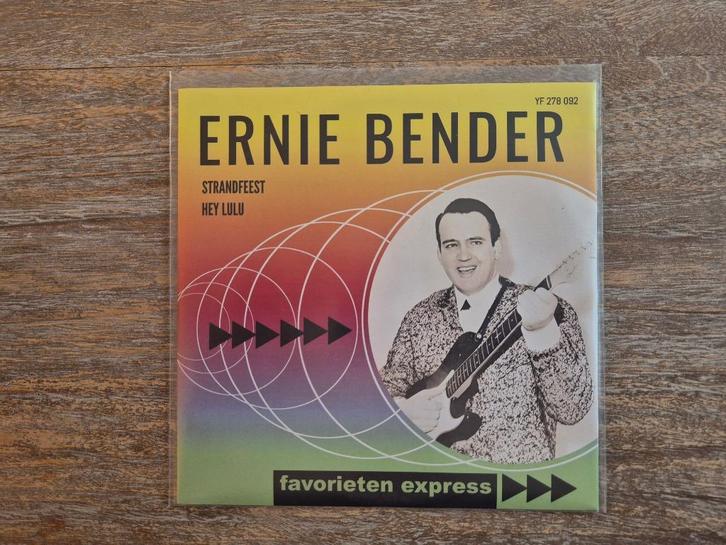 Ernie bender - strandfeest, Cd's en Dvd's, Vinyl | Nederlandstalig, Nieuw in verpakking, Levenslied of Smartlap, Overige formaten