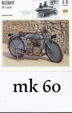 Mk60 motorkaart bleriot 500 2-cilinder, Ophalen of Verzenden, Zo goed als nieuw, Motoren