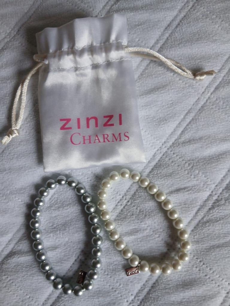2 X Zinzi  Armbanden, Overige materialen, Ophalen of Verzenden, Zo goed als nieuw, Met bedels of kralen