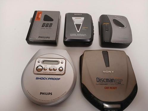 Lot walkman en discman sony philips met defect, Audio, Tv en Foto, Walkmans, Discmans en Minidiscspelers, Walkman, Ophalen of Verzenden