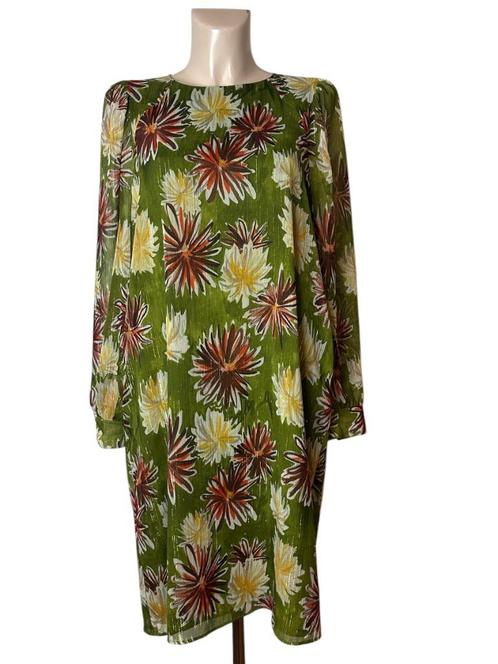 Luisa Cerano jurk groen XL, Kleding | Dames, Jurken, Zo goed als nieuw, Maat 46/48 (XL) of groter, Groen, Ophalen of Verzenden