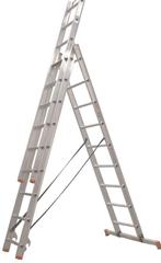 Altrex reform ladder 3 keer 9 treden, Ophalen, Zo goed als nieuw, 4 meter of meer