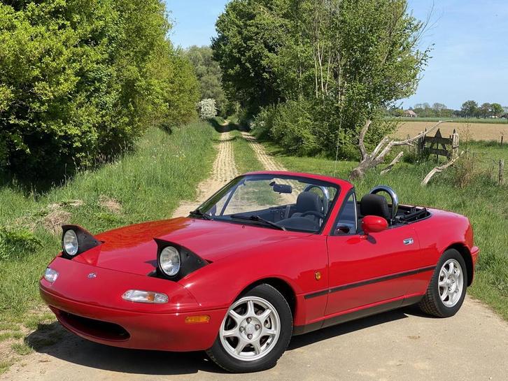 Mazda MX-5 1.6i NA, Auto's, Mazda, Bedrijf, Te koop, MX-5, Airbags, Alarm, Open dak, Startonderbreker, Benzine, Cabriolet, Handgeschakeld