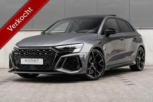 Audi RS 3 2.0 TFSI quattro Pano B&O Fabrieksgarantie, Auto's, Audi, Bedrijf, RS3, 4x4, ABS, Airbags, Airconditioning, Alarm, Android Auto