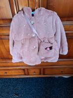 Teddy jasje oud rose met tasje 24mnd, Ophalen of Verzenden, Nieuw, Meisje, Jasje