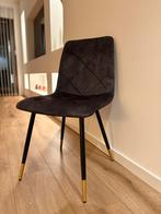 Eetkamerstoel velvet groen 24 stuks op voorraad, Ophalen of Verzenden, Zo goed als nieuw, Overige kleuren, Vijf, Zes of meer stoelen