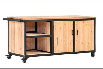 BUITENKEUKEN STAAL MET DOUGLAS beschikbaar voor biedingen