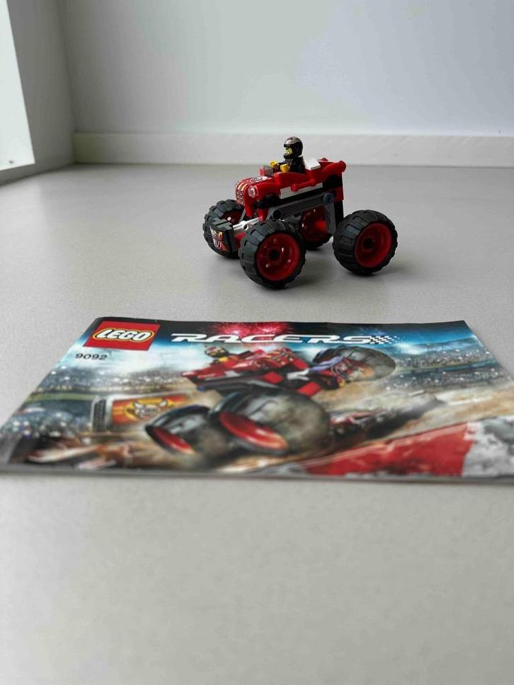 LEGO Racers crazy demon 9092, Kinderen en Baby's, Speelgoed | Duplo en Lego, Zo goed als nieuw, Lego, Complete set, Ophalen of Verzenden