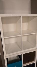 Ikea Kallax Kast 4 Vaks, Huis en Inrichting, Kasten | Boekenkasten, Ophalen, Met plank(en), Kunststof, Gebruikt