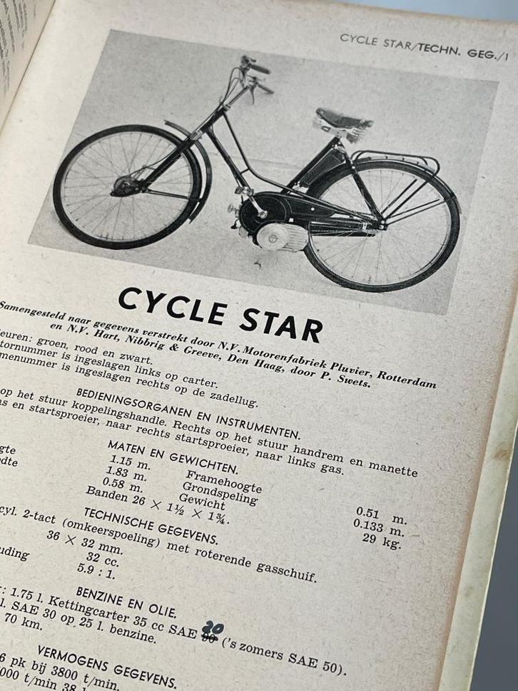 Alles over uw Cyclemaster (Cyclestar) 1956/57 (Bromfiets), Fietsen en Brommers, Handleidingen en Instructieboekjes, Nieuw, Ophalen of Verzenden