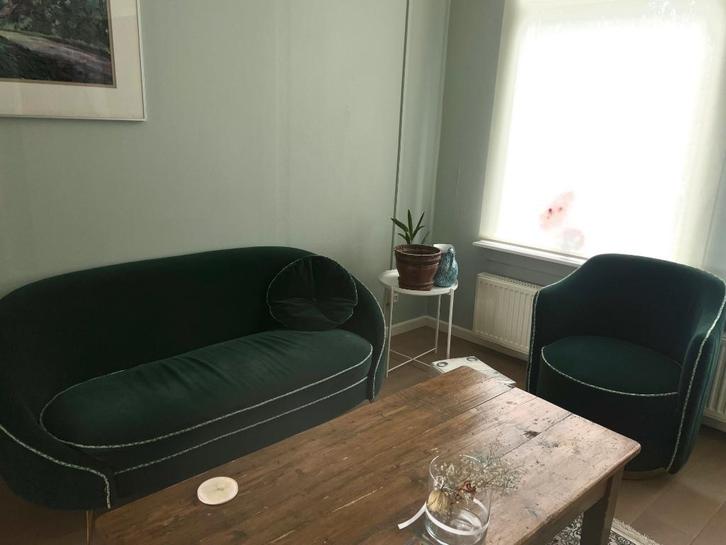 Bold Monkey Don’t Love Me Love Bank en Seat donkergroen, Huis en Inrichting, Banken | Sofa's en Chaises Longues, Gebruikt, 150 tot 200 cm