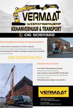 Vacature mobiele torenkraan machinist, 33 - 40 uur, MBO, Starter, Vast contract