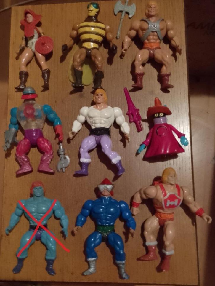 Masters of the Universe Vintage Item Lot, Verzamelen, Poppetjes en Figuurtjes, Gebruikt, Verzenden