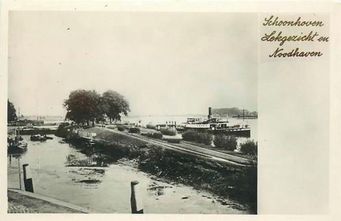 (304-001-003) Schoonhoven Lekgezicht en Noodhaven, Verzamelen, Ansichtkaarten | Nederland, Zuid-Holland, Verzenden