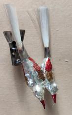 Dubbel oud vogeltje voor op verenboom, Ophalen of Verzenden