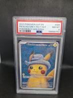 Pikachu/Grey Felt Hat Pokémon X Van Gogh SVP EN PSA 8, Ophalen of Verzenden, Zo goed als nieuw, Losse kaart