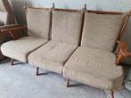 Bank, Huis en Inrichting, Ophalen, Gebruikt, Driepersoons, Hout